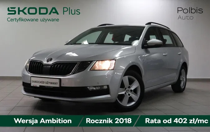 olsztyn Skoda Octavia cena 49900 przebieg: 122986, rok produkcji 2018 z Olsztyn